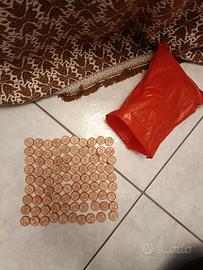 Gettoni numerati completi della tombola/bingo