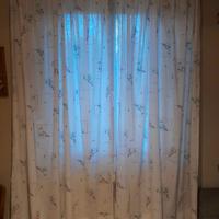 Tende camera bambini + bastone doppio in legno