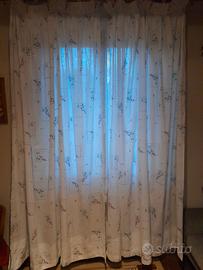 Tende camera bambini + bastone doppio in legno