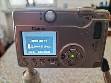 Cannon s2000 digital batteria memoria 128mb carica