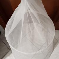 Sottogonna in tulle con cerchi 