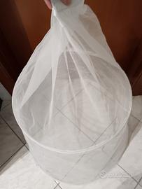 Sottogonna in tulle con cerchi 