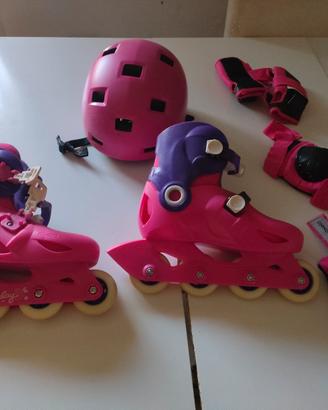 rollerblade da bambina  numero 32_34