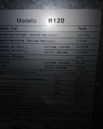 stufa a pellet Ravelli