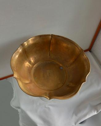 Grande centrotavola in ottone - cm 30