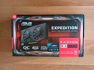 Scheda video Asus Radeon RX 570