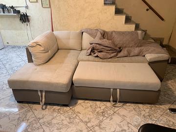 Divano letto con contenitore