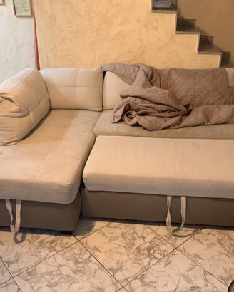 Divano letto con contenitore