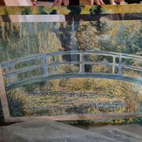 Quadro replica "ponte giapponese" di Monet