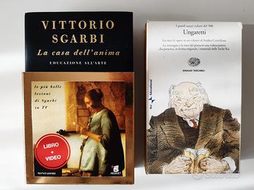 Cofanetti libri + VHS - Sgarbi