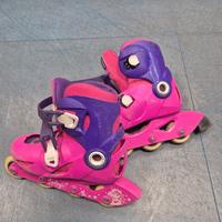 Roller e pattini bambina