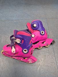 Roller e pattini bambina