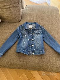 Giacca jeans bambina