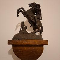 Mensola in legno intagliato vintage 