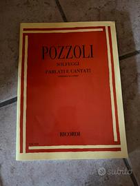 Libro:”Pozzoli solfeggi parlati e cantati”