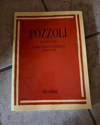 Libro:”Pozzoli solfeggi parlati e cantati”