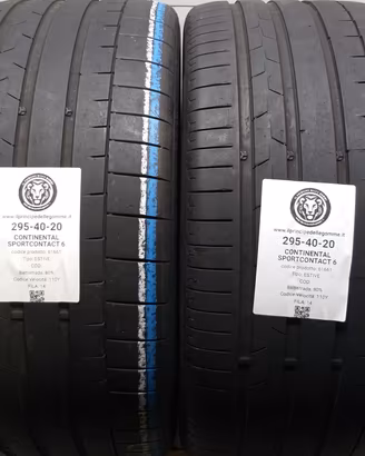2 GOMME 295 40 20 CONTINENTAL A61661