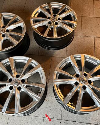 Cerchi in lega reds kba 51595 17’’