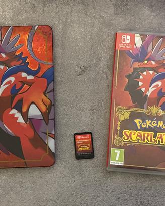 Pokémon Scarlatto (Switch) + Steelbook
