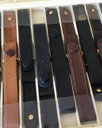 Cinturini orologi donna vera pelle con il bottone