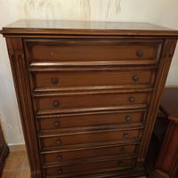 Settimino in legno colore noce