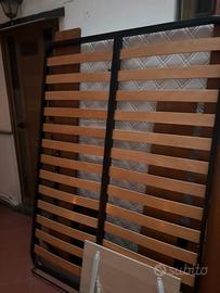 Materasso e doghe letto e testiera