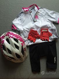 completo bici per bambina