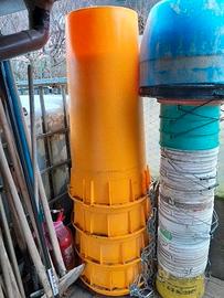 Tubi convogliatori scarico macerie