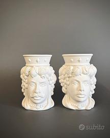 Teste di moro cm 15 in terracotta