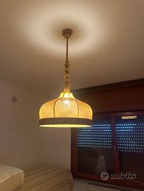 Lampada a sospensione stile naturale