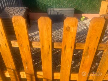 Staccionata in legno