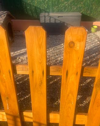 Staccionata in legno