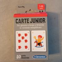 Carte gioco junior