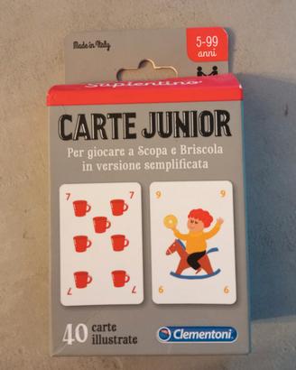 Carte gioco junior