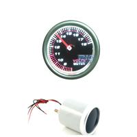 OROLOGIO VOLTMETRO FONDO NERO ILLUMINATO