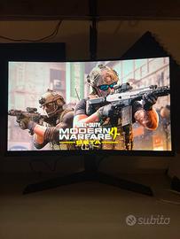 KOORUI 24E6CA Gaming Monitor 24” 180Hz Curvo FHD