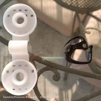 2 pistole irrigazione /2 bottoni per reti ombregg.