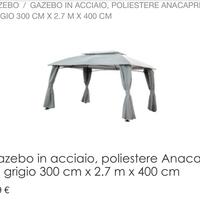 Gazebo 4x3 modello Anacapri