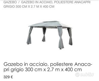 Gazebo 4x3 modello Anacapri