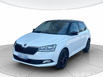 SKODA Fabia 1.0 tsi Twin Color Nero 95cv