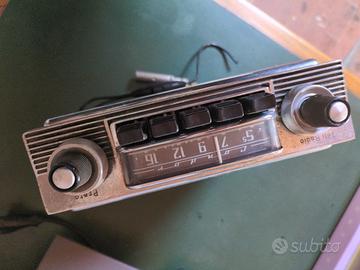 autoradio d'epoca 