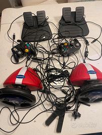 x Nintendo WII GAMEPAD + VOLANTI,  PEDALIERE