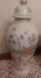 2 Vasi gemelli ornamentali Limoges porcellana