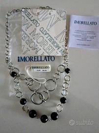 collana donna Morellato in acciaio e onice
