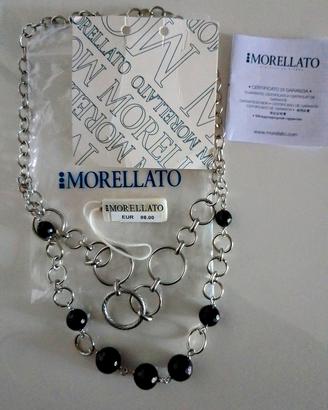 collana donna Morellato in acciaio e onice
