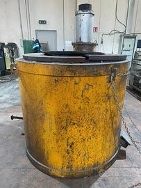 Forno 400 kg per alluminio