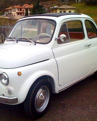 FIAT 500 F “ottobulloni” TARGA ORO ASI