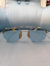 Occhiali David Backhand vetro blu