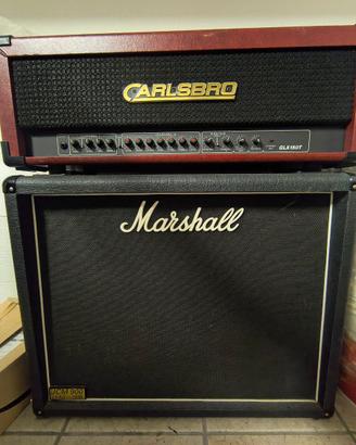 Testata Carlsbro + cassa Marshall