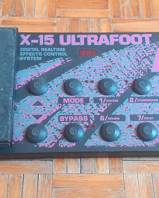 Pedaliera MIDI ART X-15 Ultrafoot - leggere bene